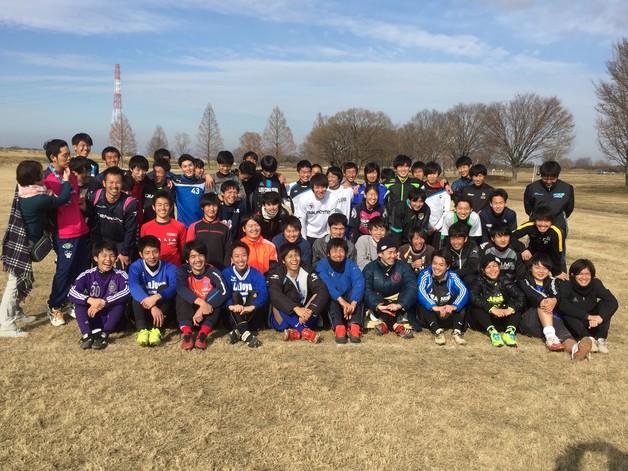 ＯＢ会　新春初蹴り